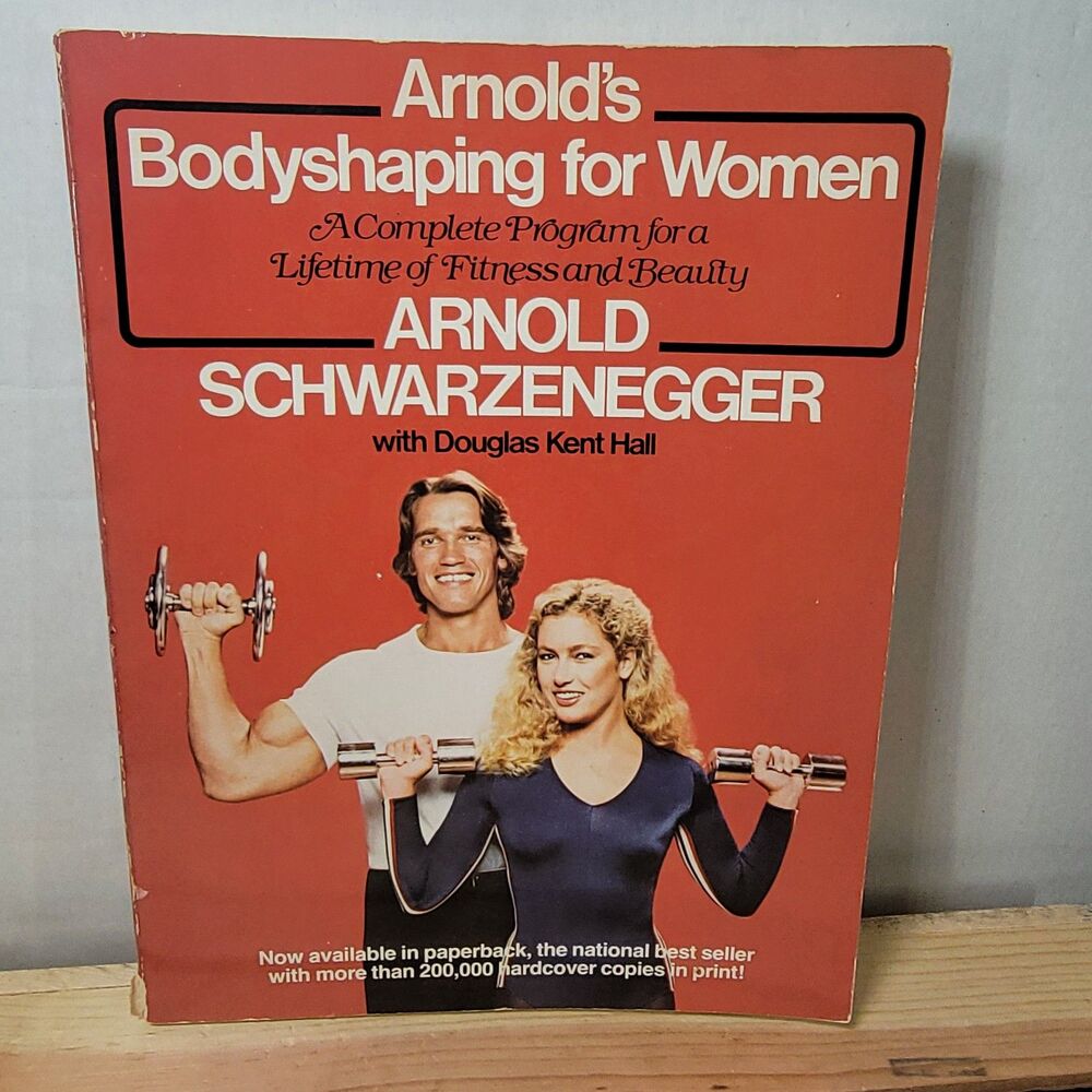 VINTAGE Arnold's Bodyshaping For Women - paper back 1979